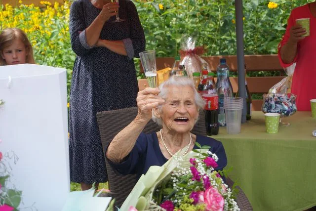 100 - lecie urodzin mieszkanki gminy Nałęczów