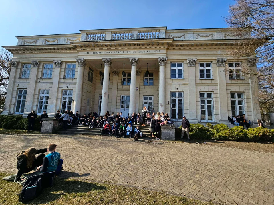 Wiosenny rajd w SP 6 w Puławach