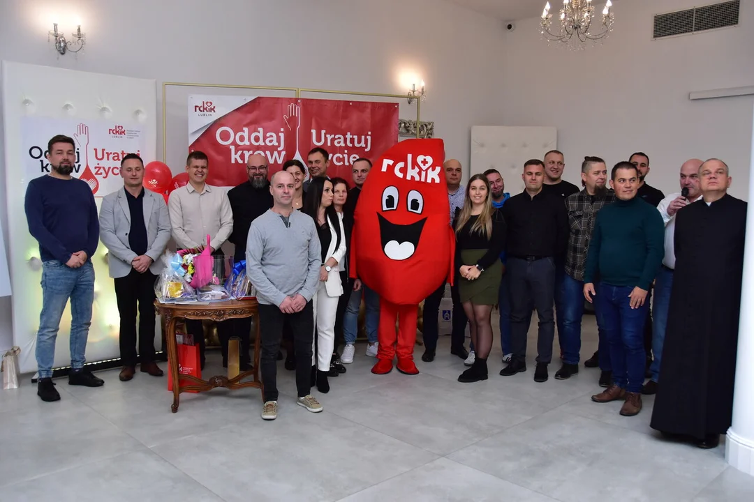 SPOTKANIE KRWIODAWCÓW Z HUTY DĄBROWY 09-11-2024R ZDJ.J.KRYCZKA
