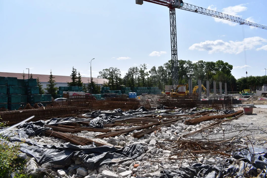 Wmurowanie aktu erekcyjnego pod budowę nowej komendy PSP w Puławach