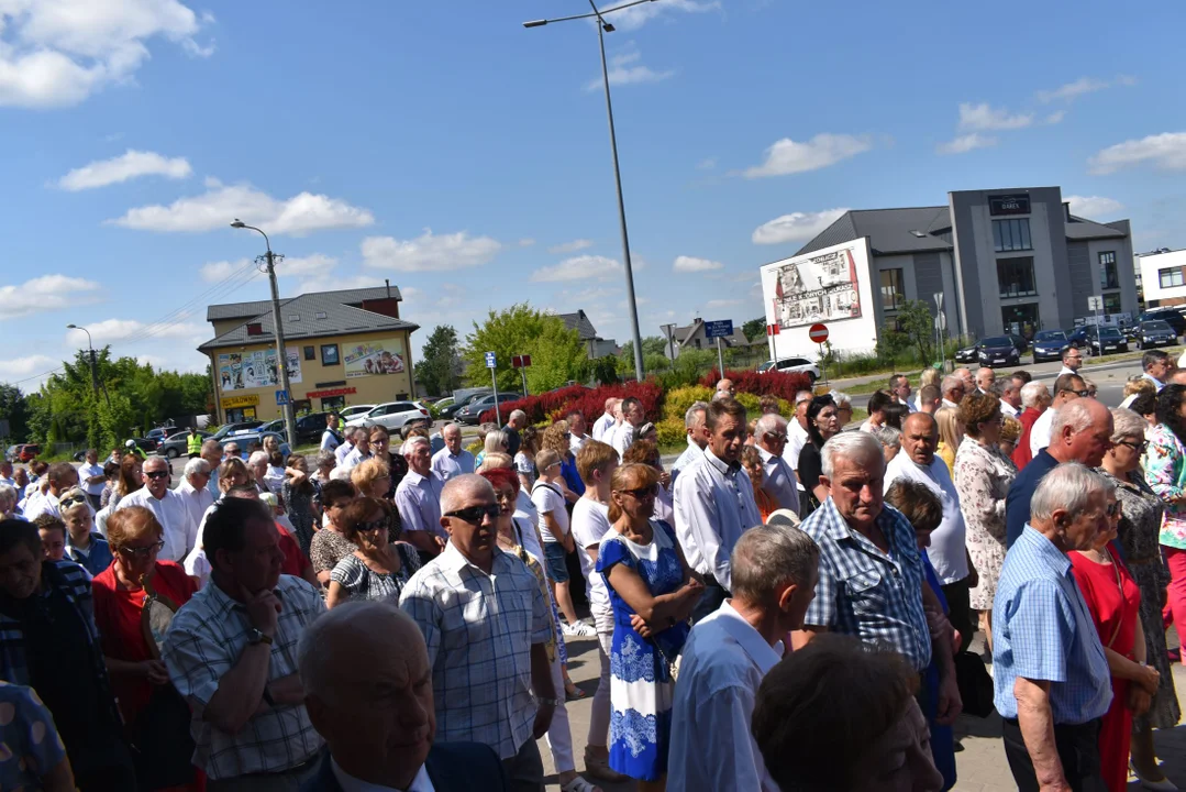 Święto Bożego Ciała w parafii Matki Kościoła w Łukowie