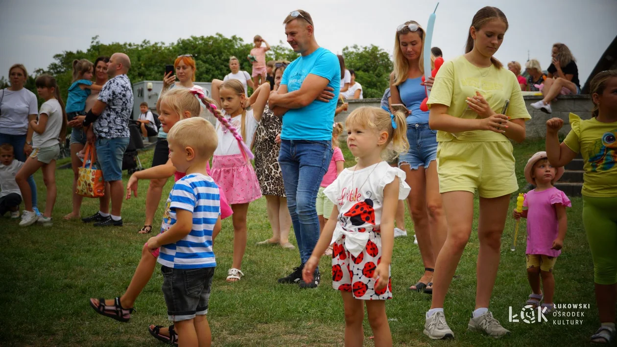 Festiwal Balonów, Baniek Mydlanych i Kolorów w Parku Miejskim w Łukowie