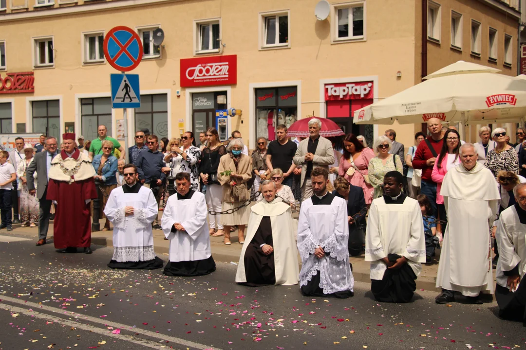 Procesja Bożego Ciała w archikatedrze lubelskiej