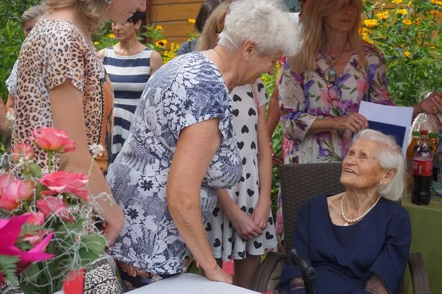 100 - lecie urodzin mieszkanki gminy Nałęczów