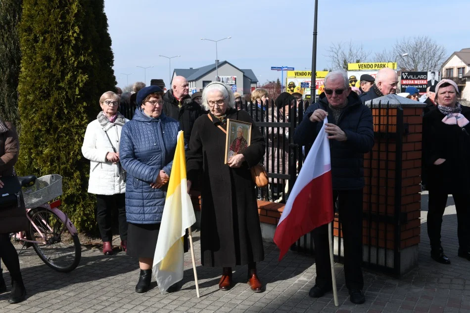 Biały Marsz w obronie czci i świętości Papieża Jana Pawła II w Łukowie