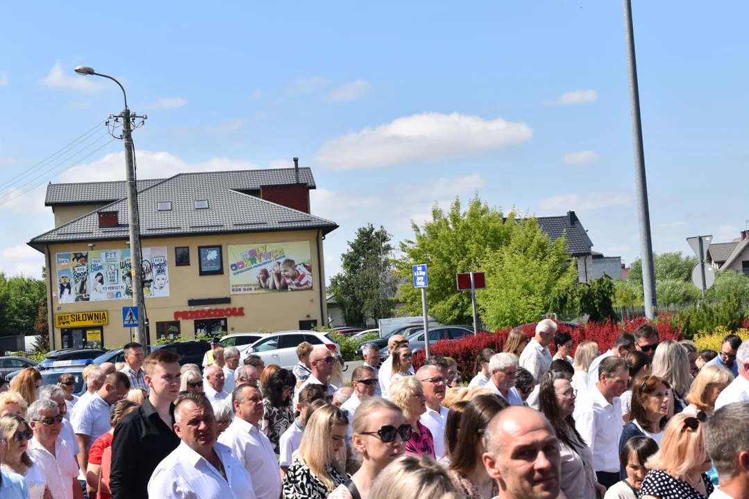 Święto Bożego Ciała w parafii Matki Kościoła w Łukowie