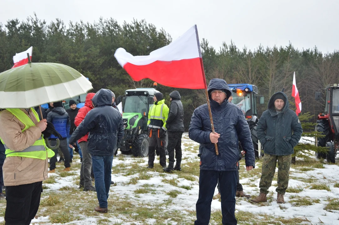 Protest rolników w Chodlu