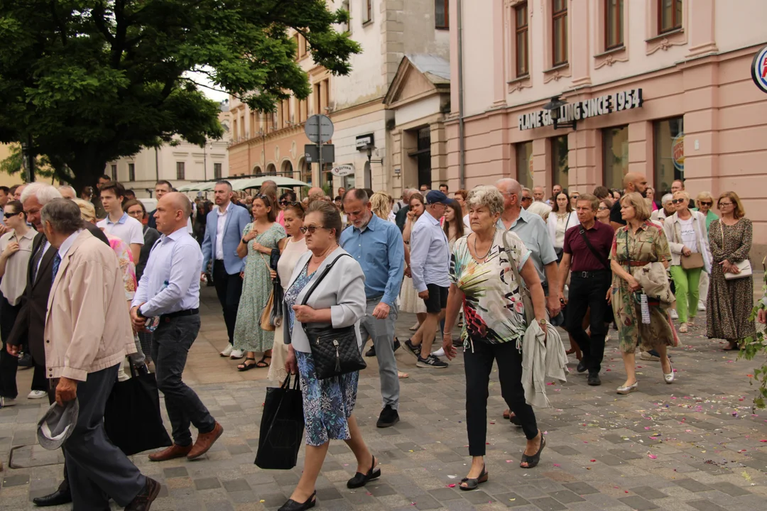 Procesja Bożego Ciała w archikatedrze lubelskiej