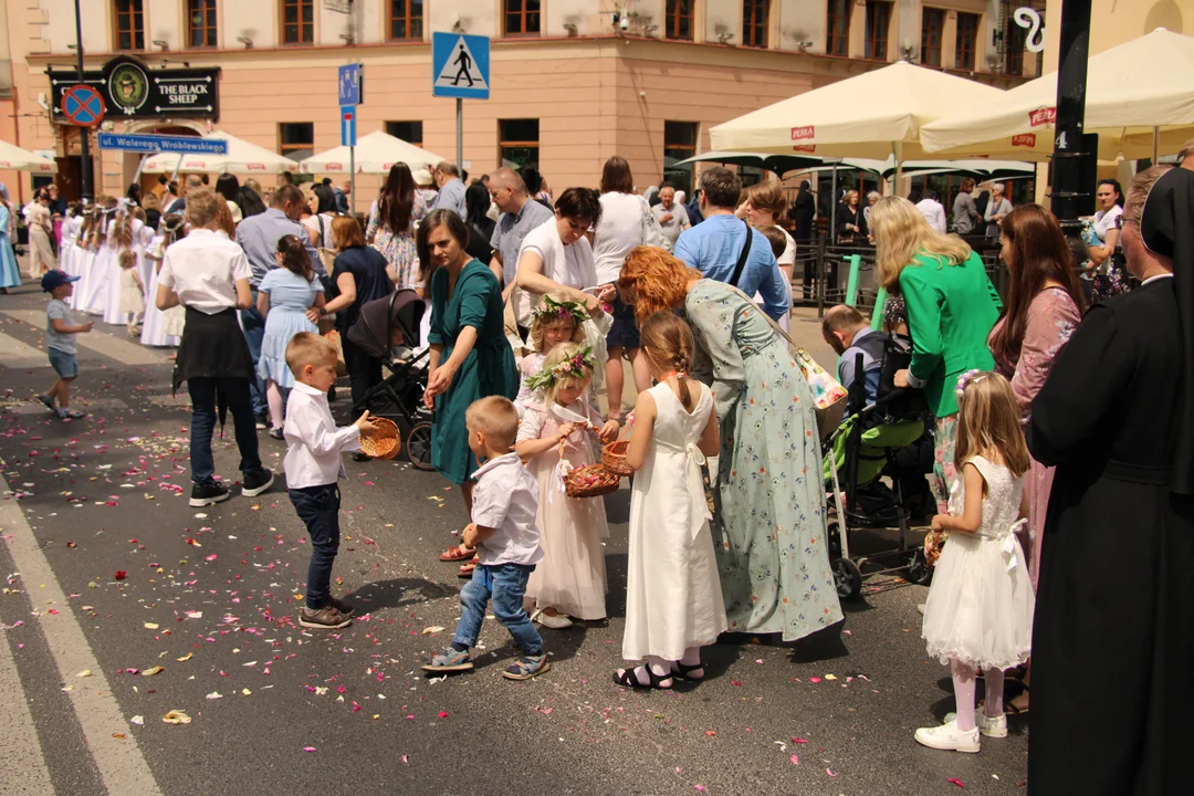 Procesja Bożego Ciała w archikatedrze lubelskiej