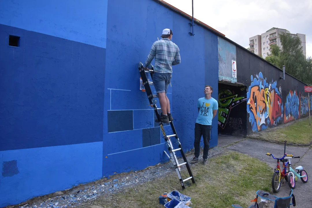 Nowy mural na Kalinowszczyźnie. Tak Ukraińcy dziękują Lublinowi za pomoc
