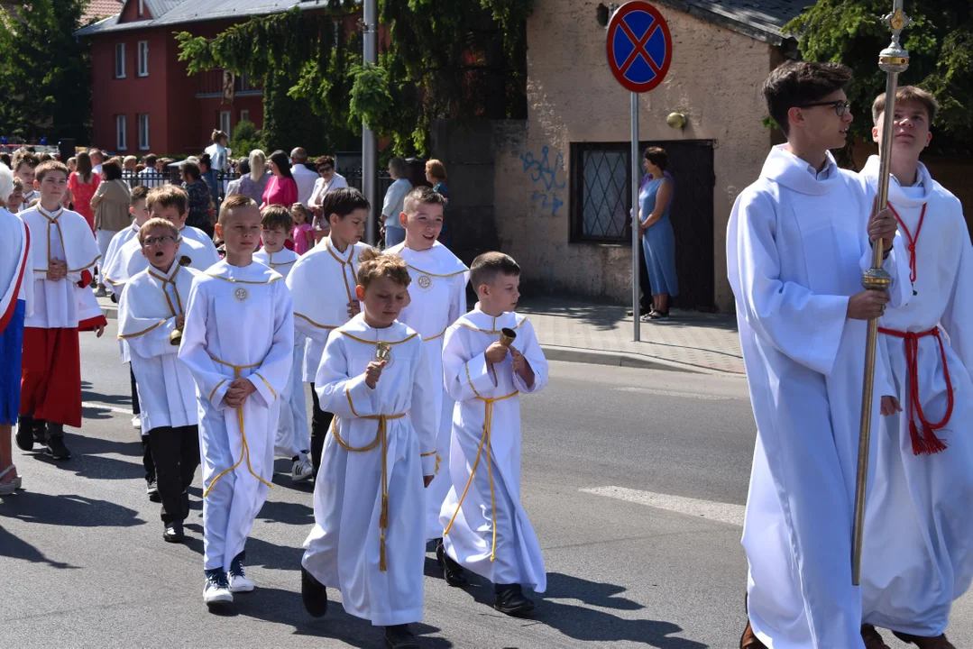 Święto Bożego Ciała w parafii Matki Kościoła w Łukowie