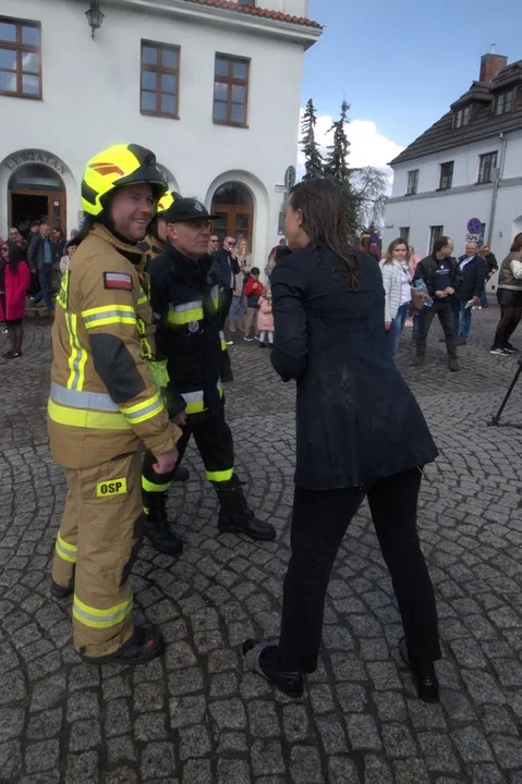 Strażacki lany poniedziałek w Kazimierzu Dolnym