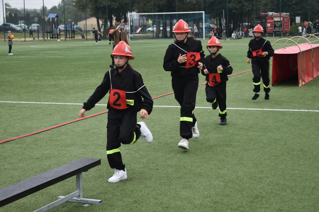 Zabawa i edukacja w jednym - tak wyglądał piknik "Bezpiecznie z Koziołkami" w Baranowie. ZOBACZ ZDJĘCIA