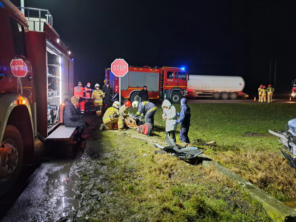 Międzyrzec Podlaski: Kilka osób w szpitalu po zderzeniu dwóch osobówek