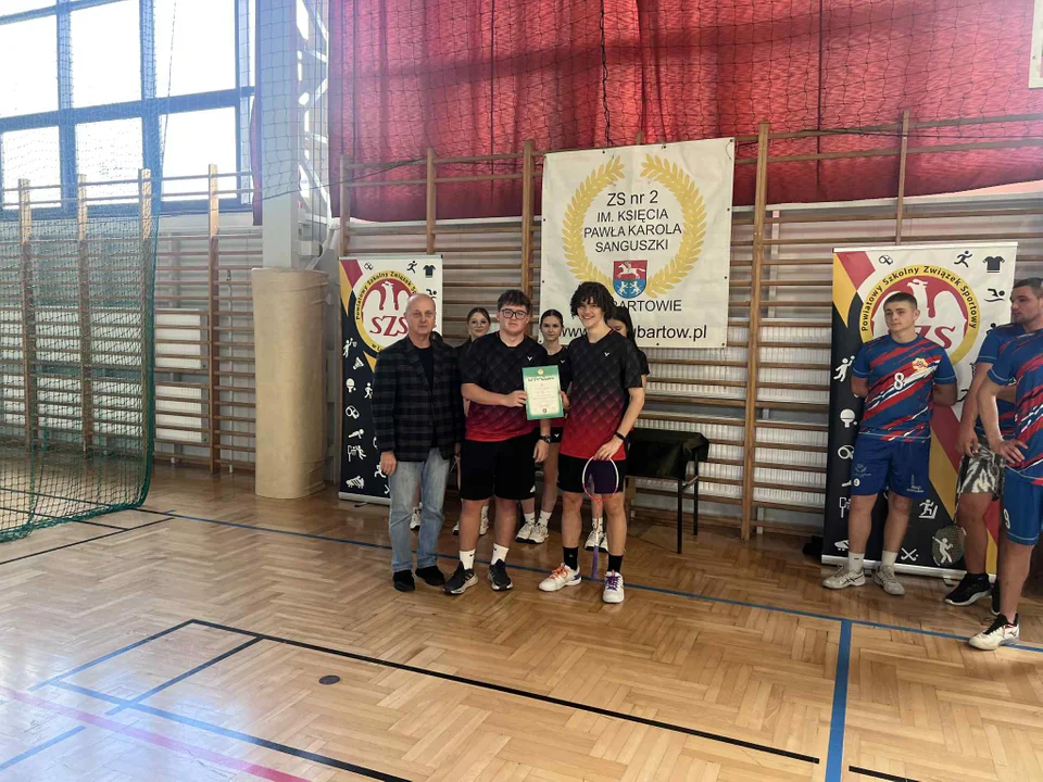 Mistrzostwa powiatu lubartowskiego w badmintonie