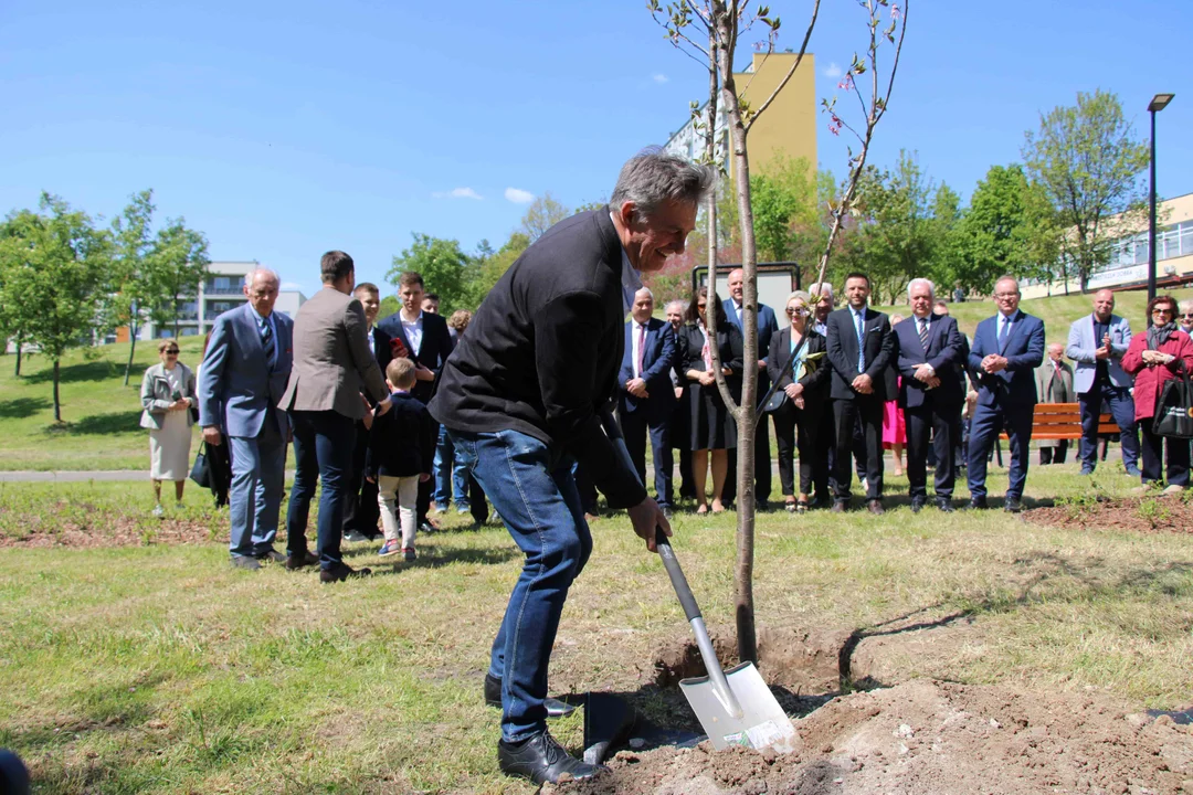 Otwarcie skweru im. Izabelli Sierakowskiej w Lublinie