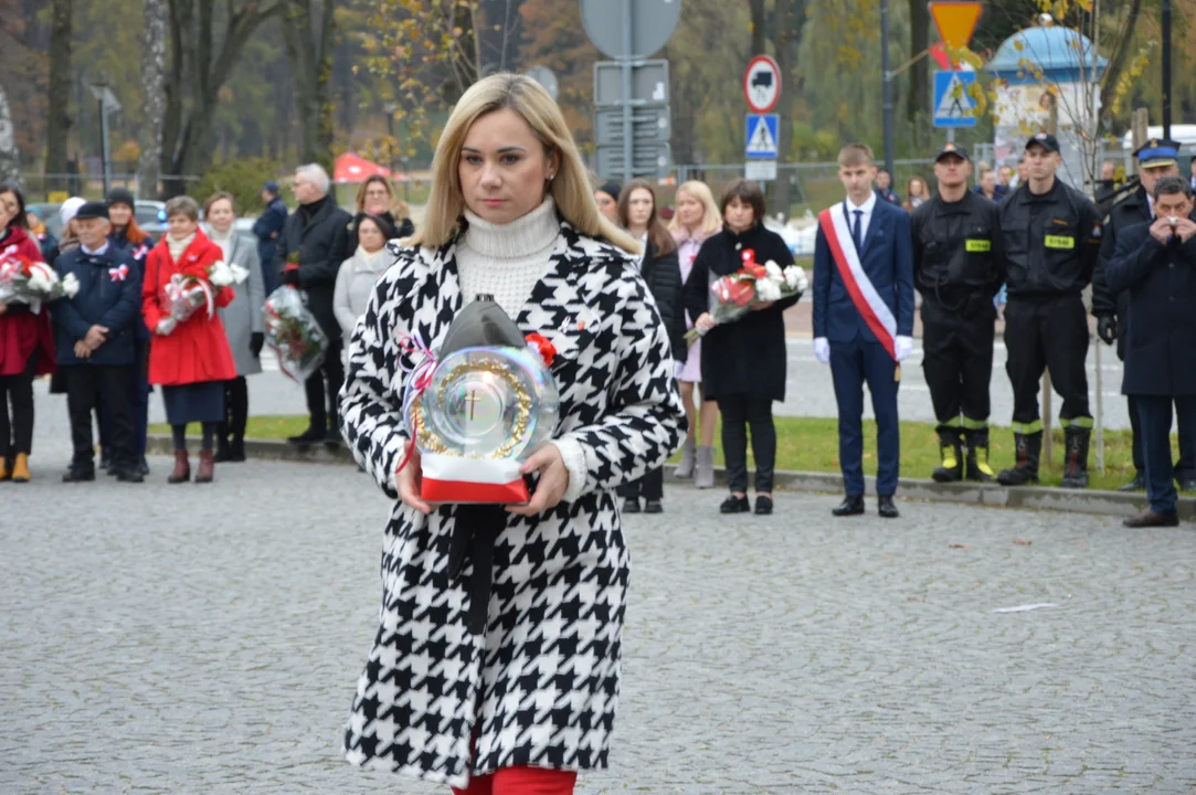 Obchody 105. rocznicy odzyskania niepodległości w Poniatowej