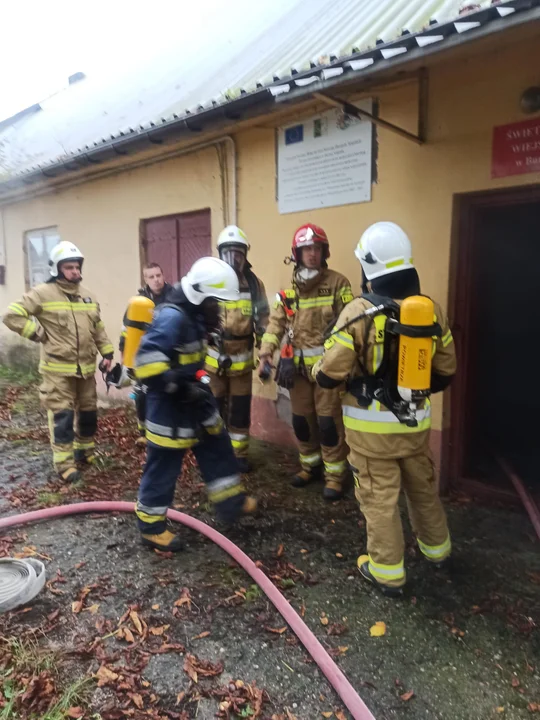 Gmina Wojcieszków. Strażacy z OSP szkolili się gaszenia pożarów