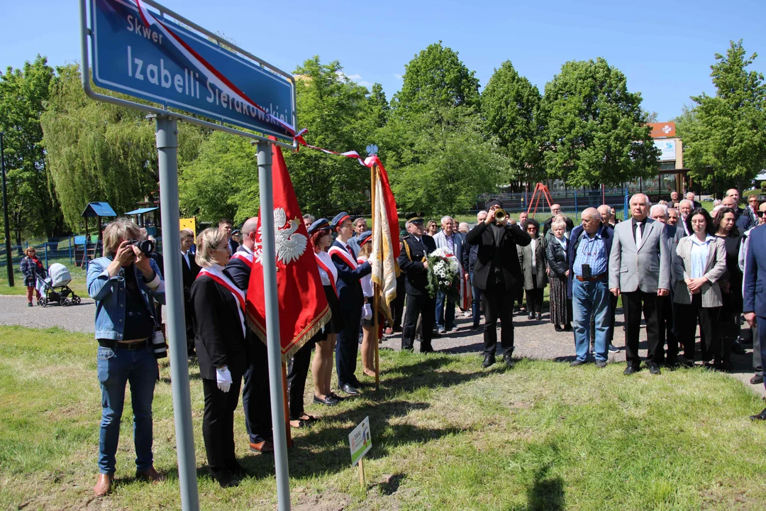 Otwarcie skweru im. Izabelli Sierakowskiej w Lublinie