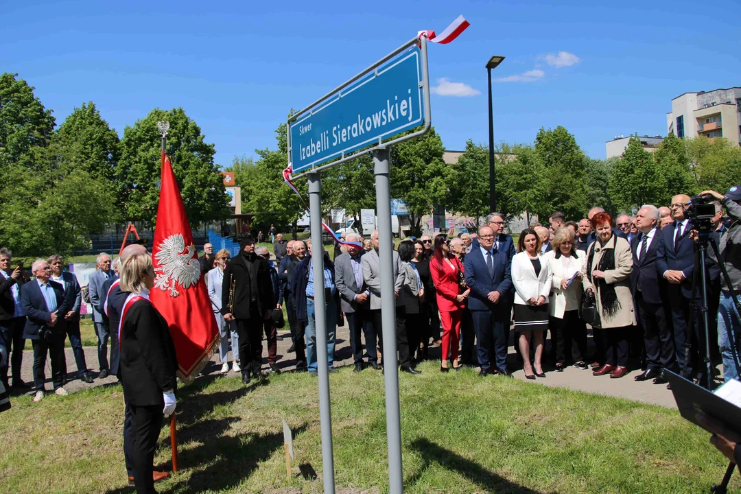 Otwarcie skweru im. Izabelli Sierakowskiej w Lublinie