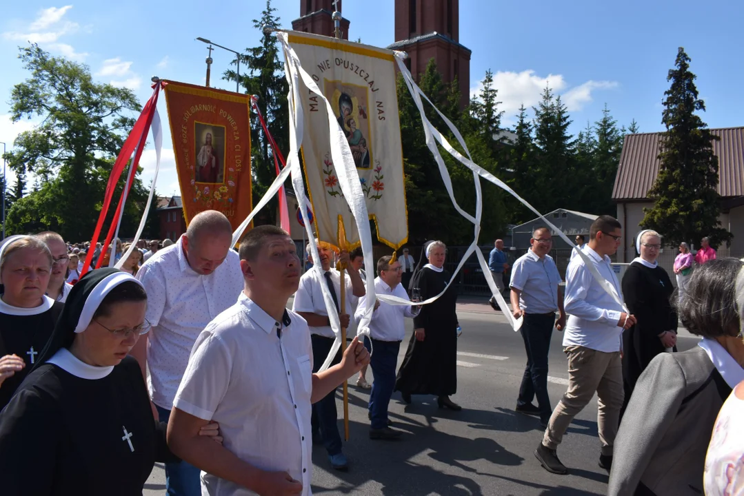 Święto Bożego Ciała w parafii Matki Kościoła w Łukowie