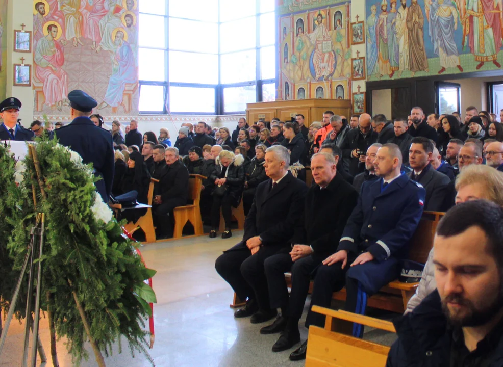 Zastrzelony policjant spoczął na cmentarzu w Białej Podlaskiej