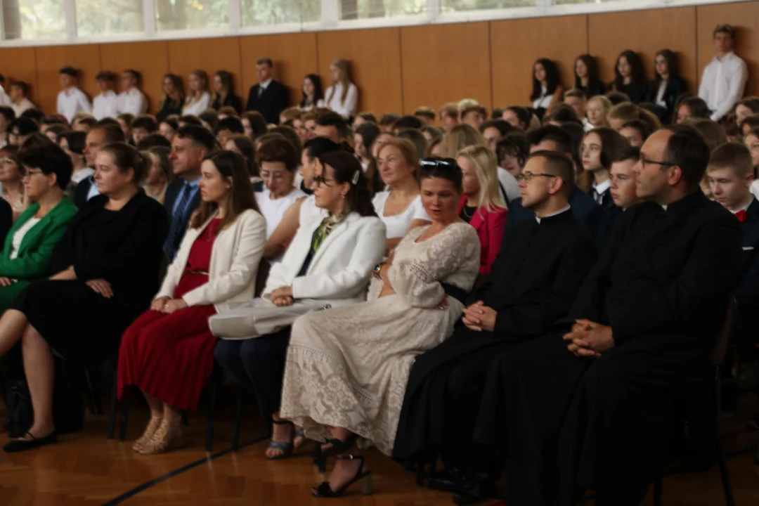 Rozpoczęcie roku szkolnego w IV Liceum Ogólnokształcące im. Jana Pawła II w Łukowie