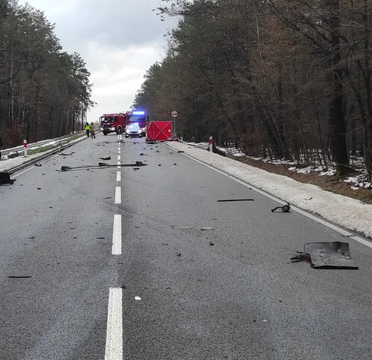 Powiat parczewski: śmiertelny wypadek drogowy niedaleko Kolonii Siemień