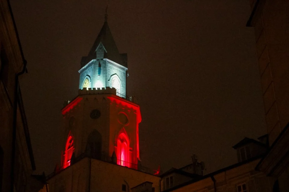 Lublin świętuje Niepodległość w barwach narodowych (ZDJĘCIA) - Zdjęcie główne