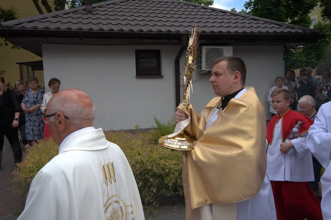 Procesja  Bożego Ciała w Puławach