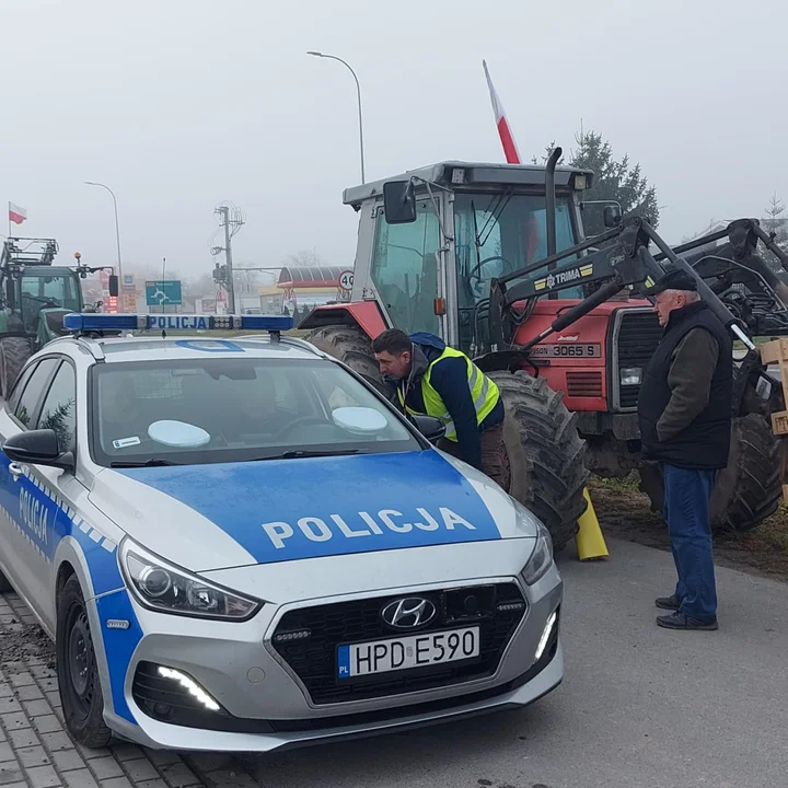 Protest rolników - Tarnogród