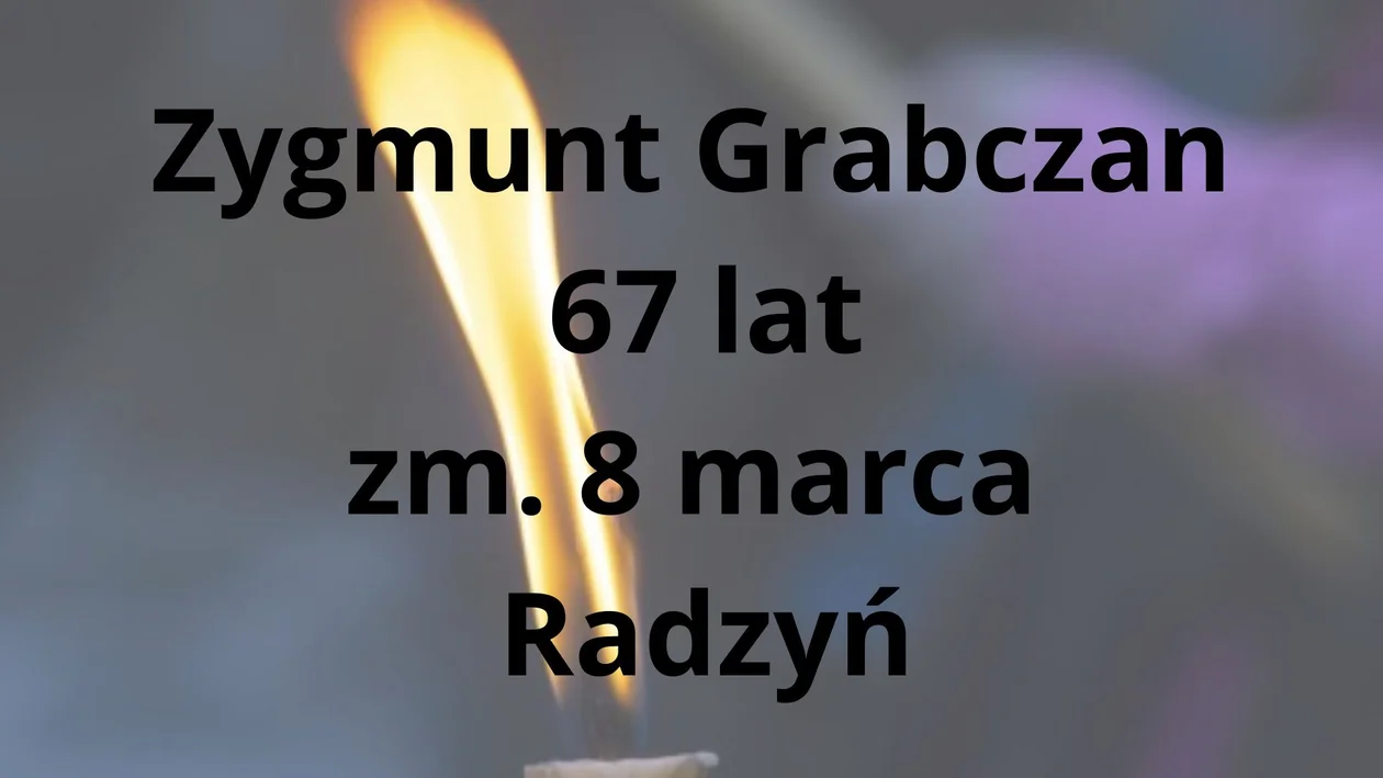 Zmarli od 8 do 19 marca z powiatu radzyńskiego
