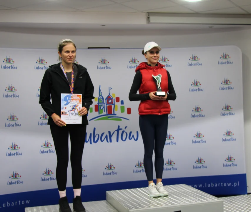Zakończenie półmaratonu w Lubartowie