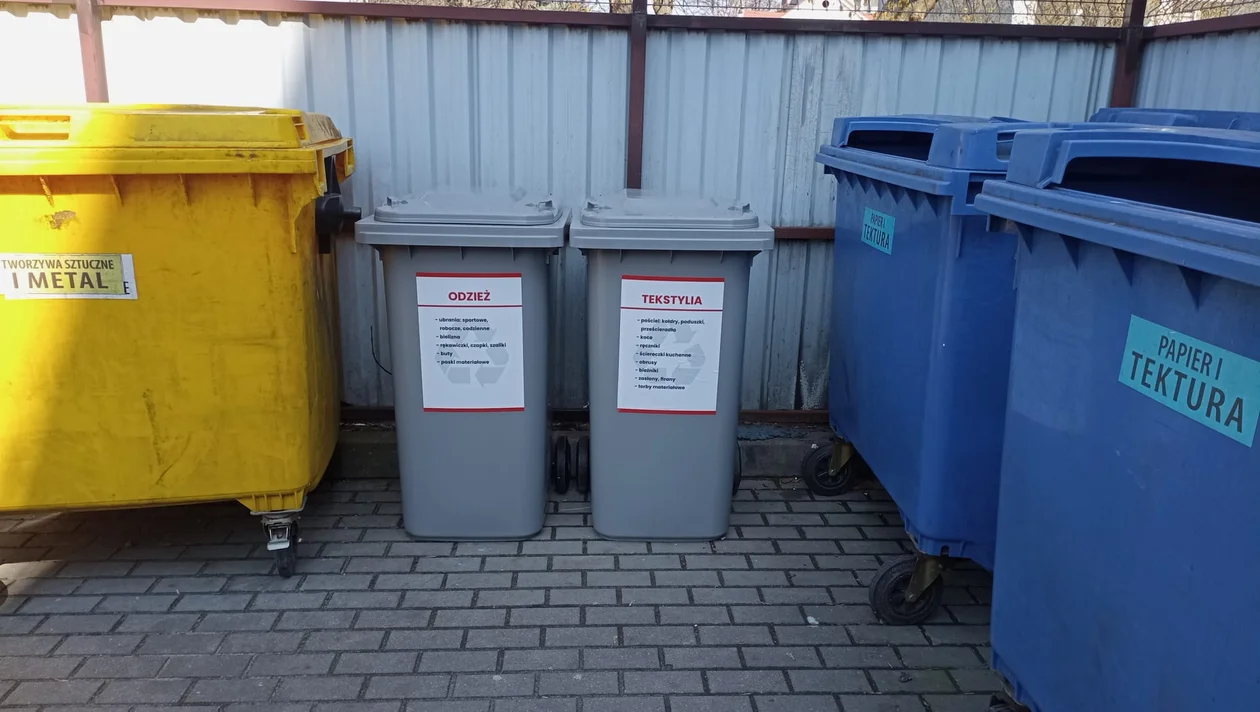 Kontenery na odzież w ŁSM