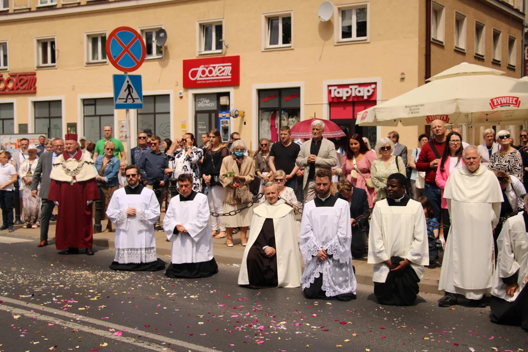 Procesja Bożego Ciała w archikatedrze lubelskiej