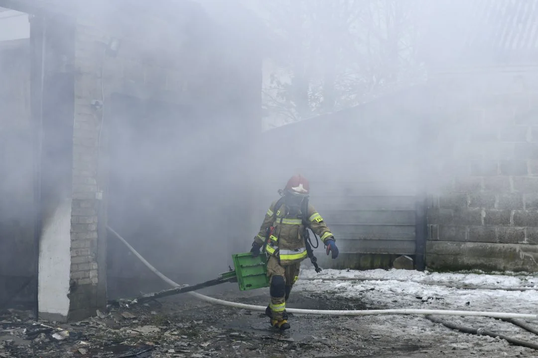 Pożar w Wólce Świątkowej