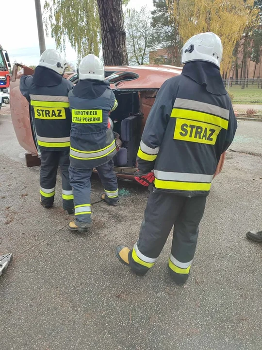 Strażacy z OSP Podosie na ćwiczeniach