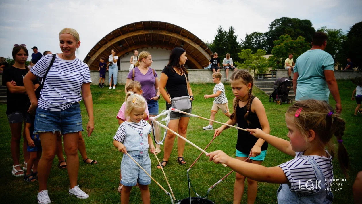 Festiwal Balonów, Baniek Mydlanych i Kolorów w Parku Miejskim w Łukowie