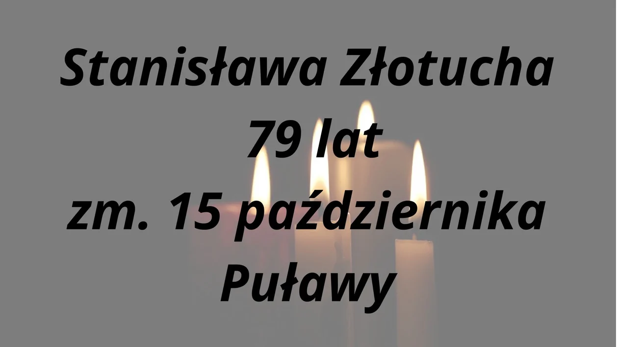 Nekrologi Puławy