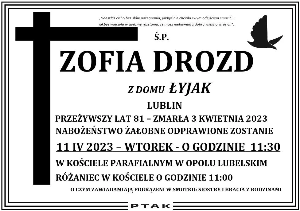 Zmarli - Opole Lubelskie