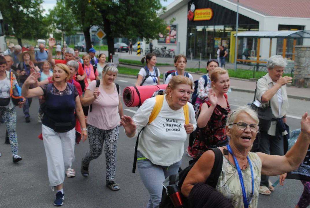 Pielgrzymi w Opolu Lubelskim