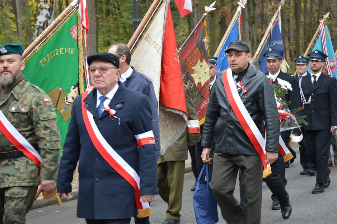 Obchody 105. rocznicy odzyskania niepodległości w Poniatowej