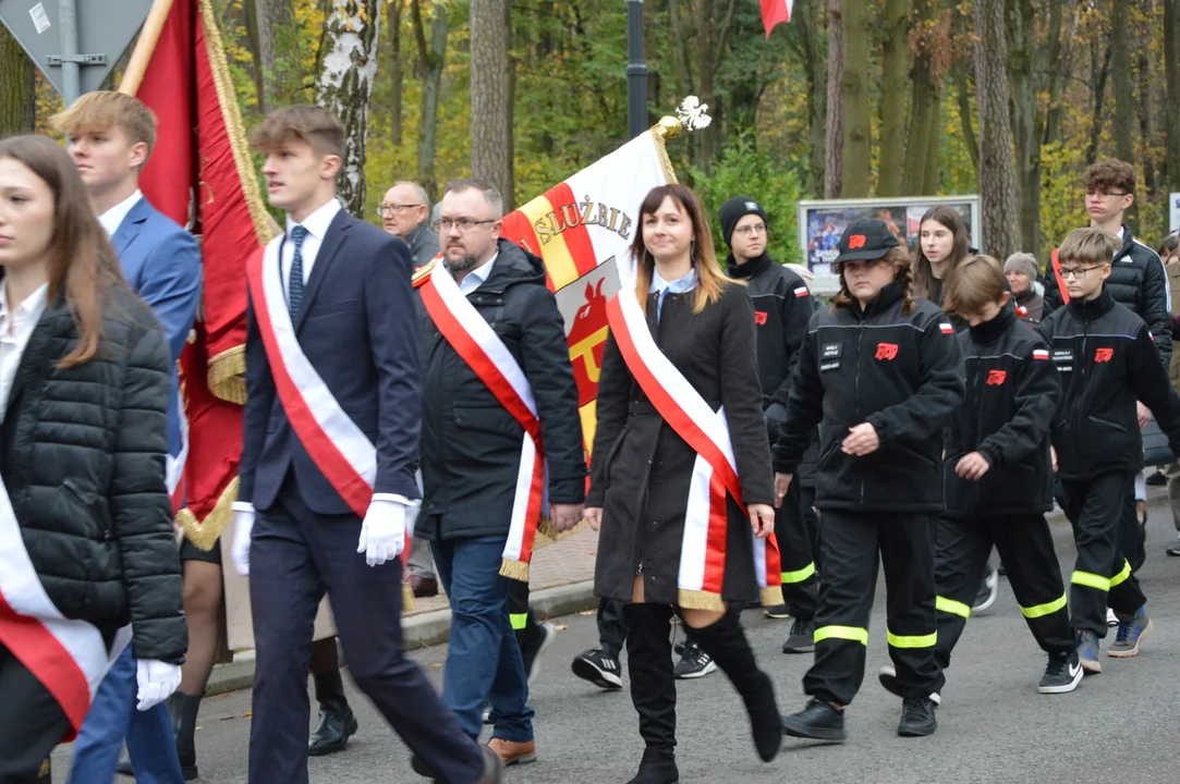 Obchody 105. rocznicy odzyskania niepodległości w Poniatowej