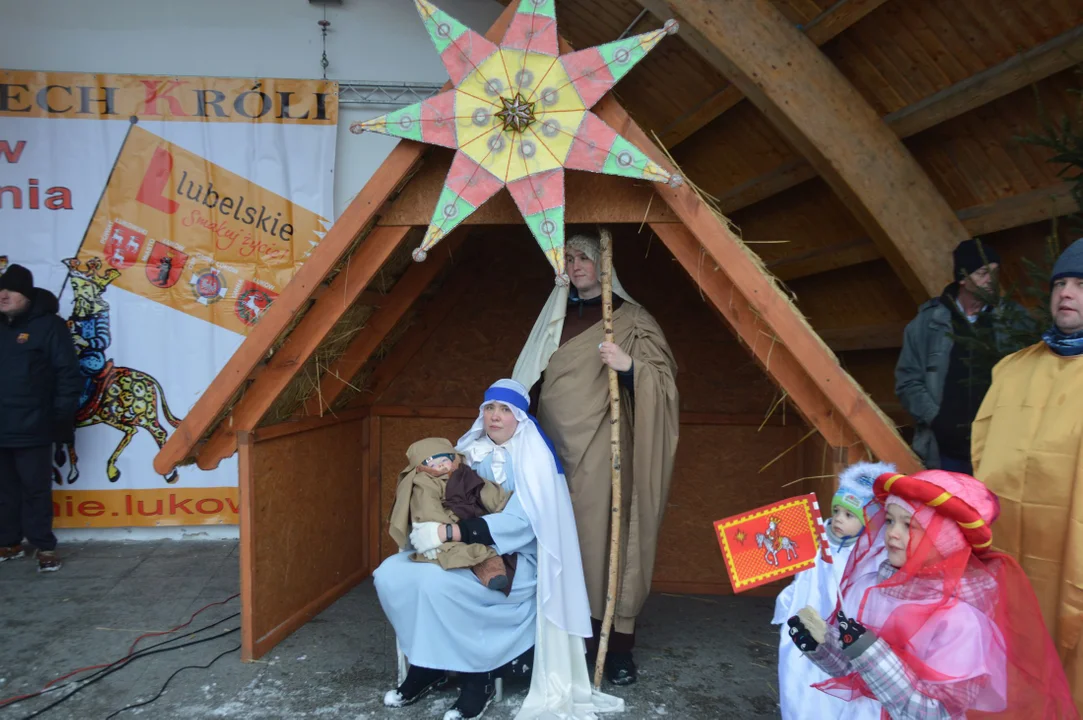 Wędrowaliśmy z Trzema Królami po ulicach Łukowa