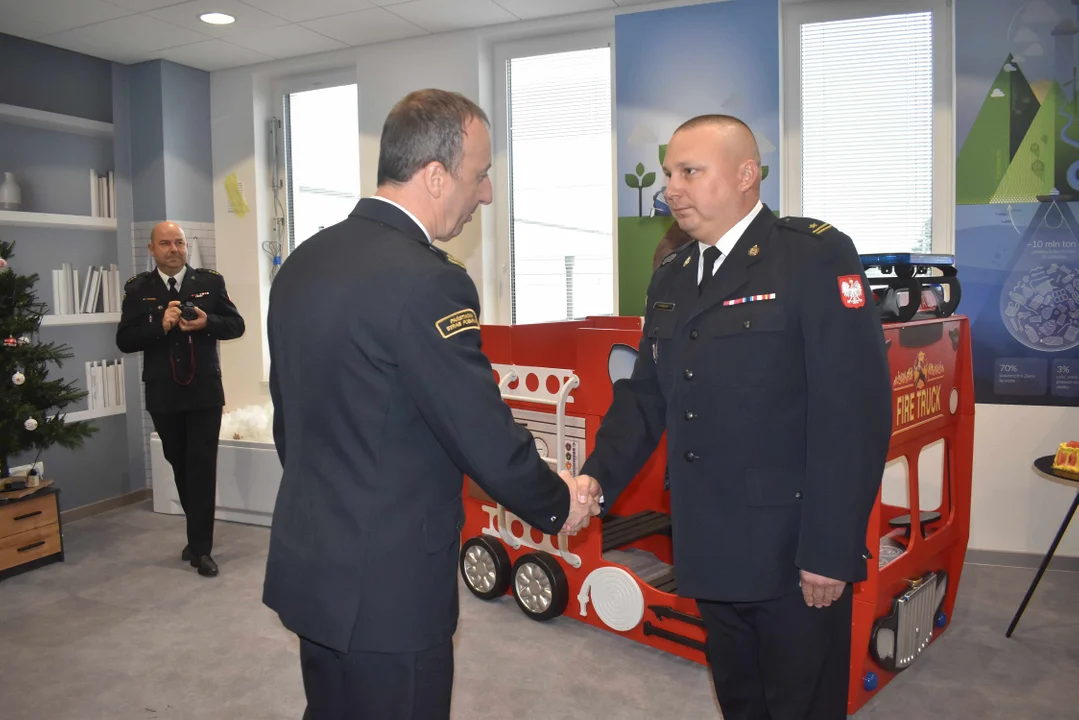 Otwarcie sali "Ognik" w KP PSP w Puławach
