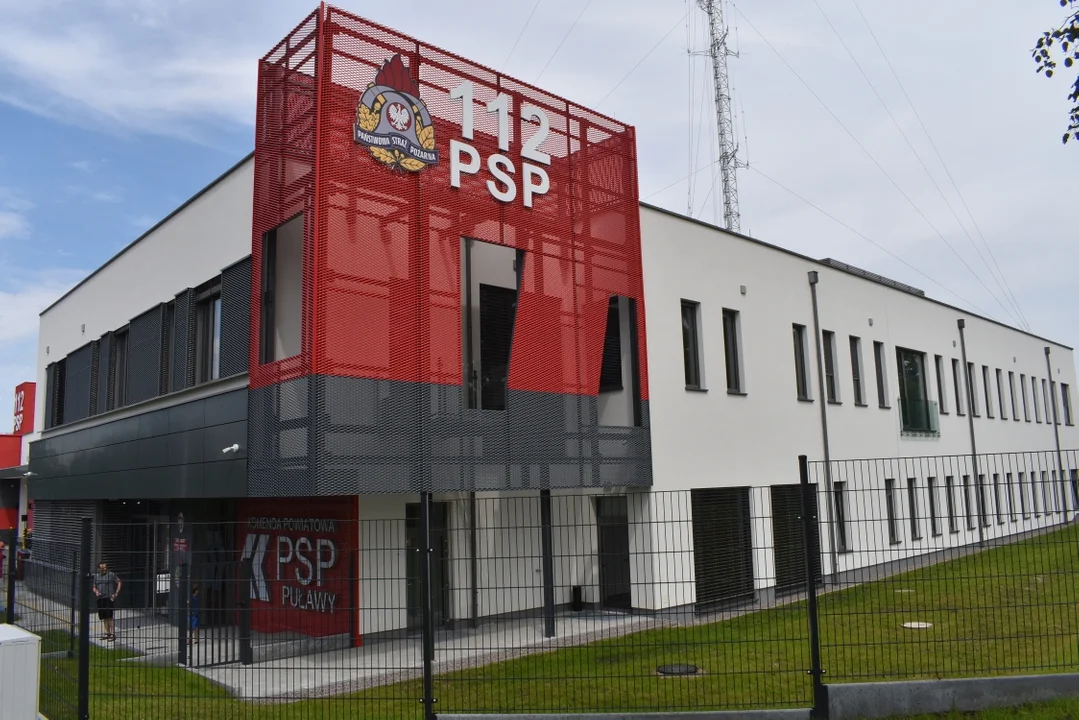 Otwarcie nowej komendy PSP w Puławach