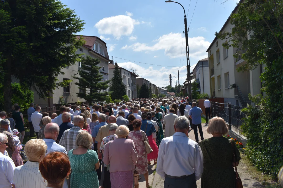 Święto Bożego Ciała w parafii Matki Kościoła w Łukowie