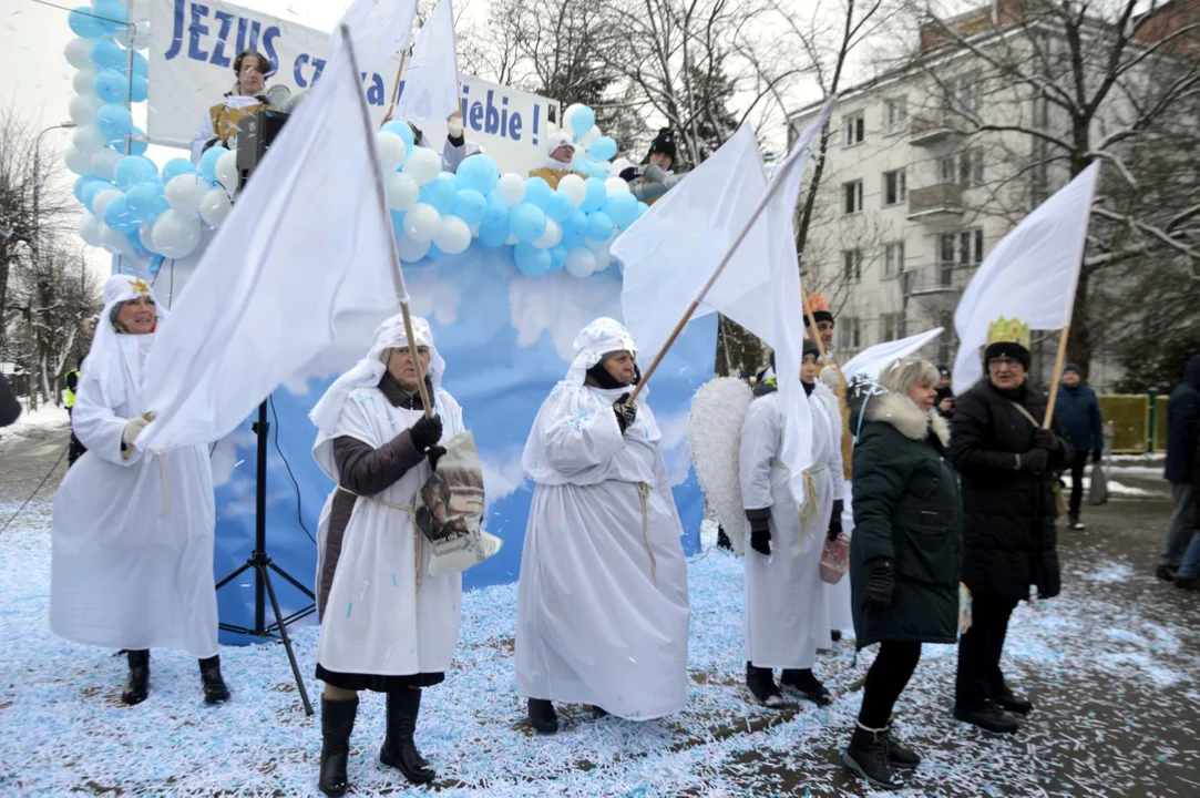 Wędrowaliśmy z Trzema Królami po ulicach Łukowa