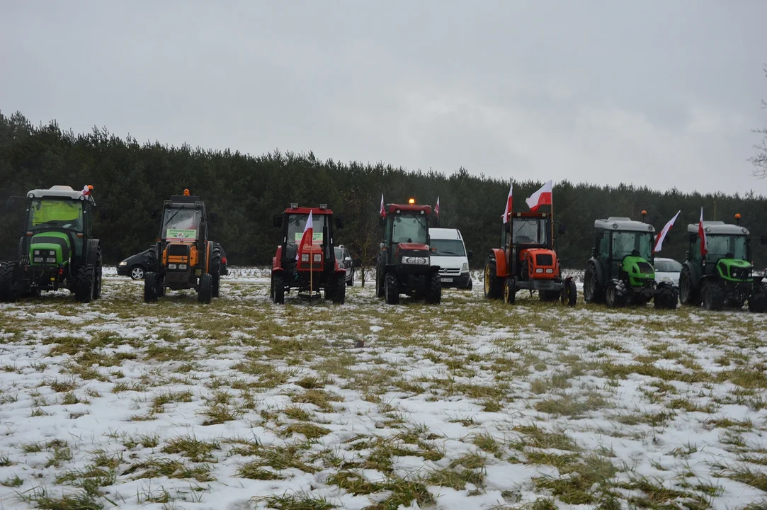 Protest rolników w Chodlu