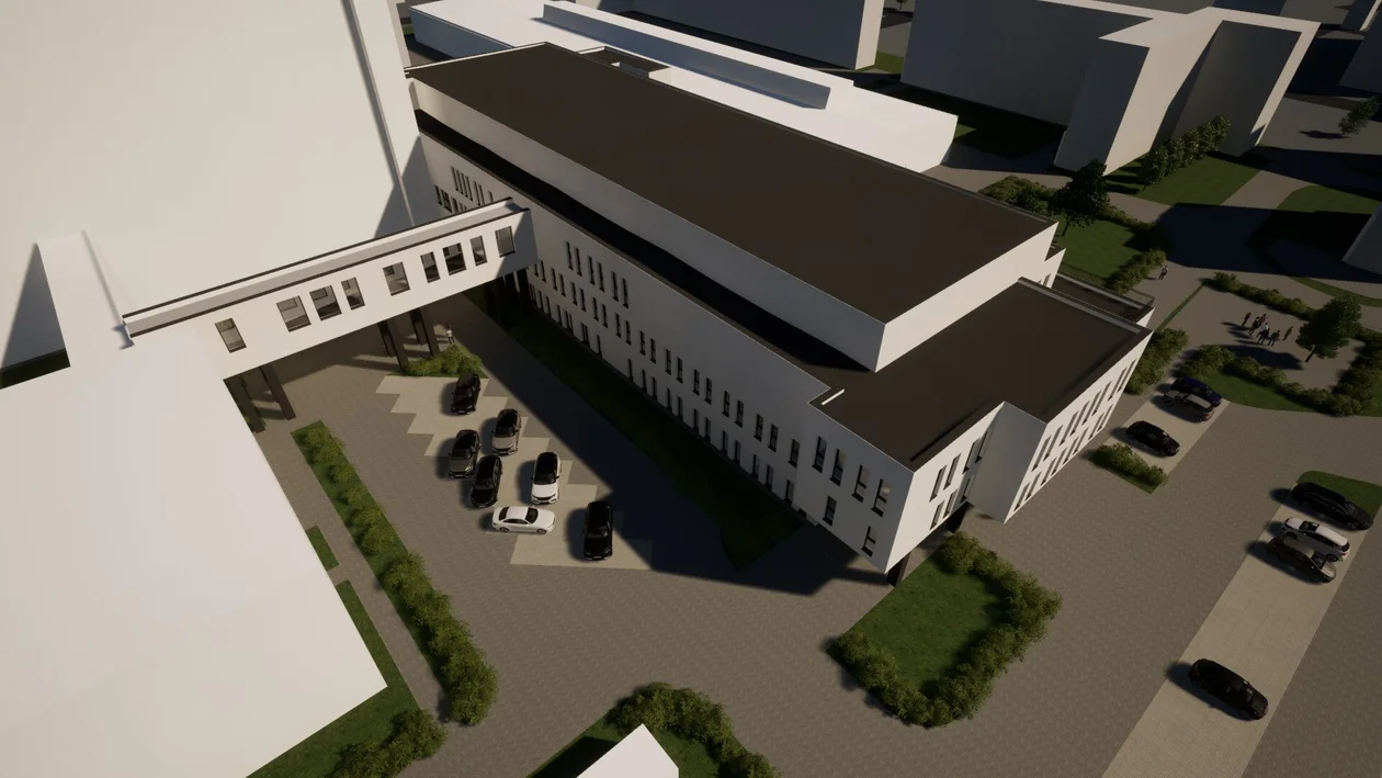 Szpital w Lublinie czeka rozbudowa. Będzie leczył na co dzień, a w razie konfliktu da schronienie ok. 800 osobom